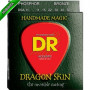 Струны для акустической гитары DR DSA-11 DRAGON SKIN (11-50) Lite-Medium