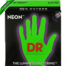 Струны для электрогитары DR NGE-10 NEON Hi-Def (10-46) Medium