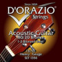 Струны для акустической гитары D’ORAZIO SET-1356