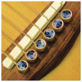 Шпильки для гитары, набор D’ANDREA Tone Pins Abalone Inlay Bridge Pins TP2A