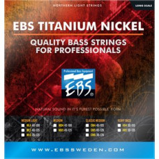 Струны для бас-гитары EBS TN-MD 5-strings (45-125) Titanium Nickel
