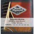 Струны для акустической гитары BLACK DIAMOND N8020L