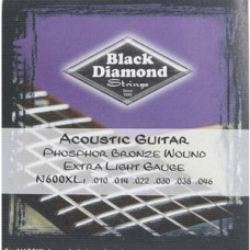 Струны для акустической гитары BLACK DIAMOND N600XL