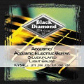 Струны для электроакустической гитары BLACK DIAMOND N754L