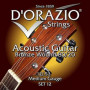 Струны для акустической гитары D'ORAZIO SET-12 SS