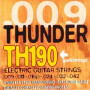 Струны для електрогитары GALLI Thunder Hunter TH190 Extra Light