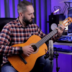 Артем Єпанєшніков про класичну гітару Alfabeto Ashwood44