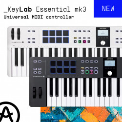  Компанія Arturia представила KeyLab Essential mk3