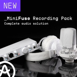 Arturia оголосила про випуск MiniFuse Recording Pack - набору "все-в-одному"