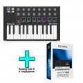 MIDI-клавіатура Arturia Minilab MKII Black Edition + Arturia Analog Lab V