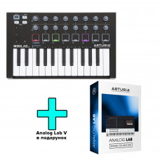 MIDI-клавіатура Arturia Minilab MKII Black Edition + Arturia Analog Lab V