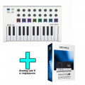 MIDI-клавіатура Arturia Minilab MKII (White) + Arturia Analog Lab V