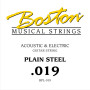 Струна для акустической или электрогитары Boston BPL-019