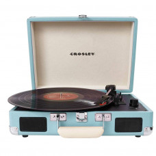 Вініловий програвач Crosley Cruiser Deluxe (Turquoise Ex)