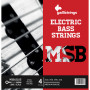 Струни для бас-гітари Gallistrings MSB45105 4 STRINGS MEDIUM