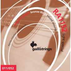 Струни для акустичної гітари Gallistrings RA1152 LIGHT SPECIAL