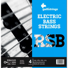 Струни для бас-гітари Gallistrings RSB45105 4 STRINGS MEDIUM