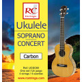 Струны для укулеле ROYAL CLASSICS UCSC60 Ukelele Carbon Soprano-Concert