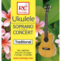 Струны для укулеле ROYAL CLASSICS UKSC40 Soprano-Concert