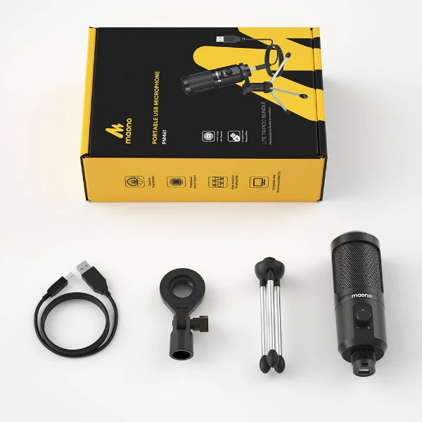 USB Мікрофон Maono PM461 в наборі з аксесуарами